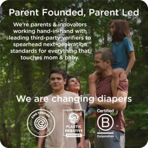 SmartyPants Plant-Based Training Pants | EWG Verified, Super Absorbent, Size 8 (30 Count) - Image 7