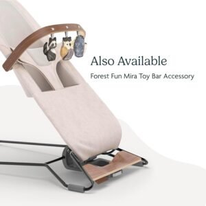 UPPAbaby Mira Wonder Wheel Toy Bar | Attach to Bouncer for Sensory Fun - Image 6