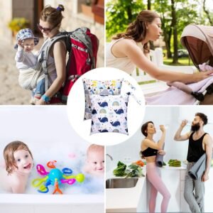 Guiqulai 2-Pack Wet Dry Bags | Waterproof Laundry & Diaper Organizer - Image 5