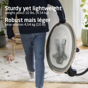 Maxi-Cosi Cassia Baby Swing: Portable 360° Infant Swing with Music & Toys - Image 7