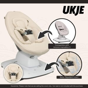 UKJE 4moms MamaRoo 5 Rockaroo Compatible Newborn Swing Insert & Cover - Image 4