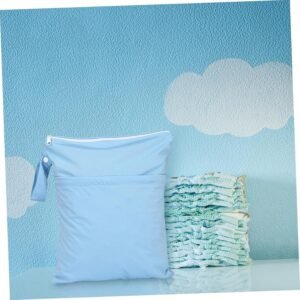 TOYANDONA 3-Pack Wet Dry Bag - Reusable Diaper & Storage Organizer - Image 9