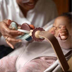 UPPAbaby Mira Wonder Wheel Toy Bar | Attach to Bouncer for Sensory Fun - Image 5
