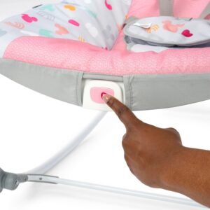 Minnie Mouse Infant to Toddler Rocker & Seat with Vibration, Toy Bar - Image 8