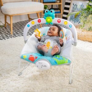 Baby Einstein Ocean Explorers Musical Bouncer Seat for Infants 0-6 Months - Image 11
