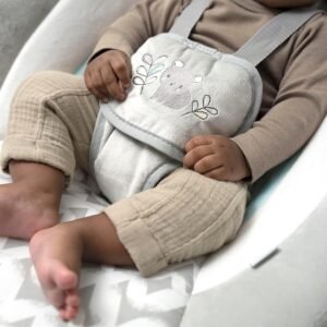 Lightweight 2-in-1 Baby Swing & Rocker with Vibrations & Sounds, 0-9M - Image 10