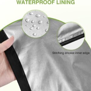 2 Pack Waterproof Wet Dry Bags, 12x16 inch Reusable Laundry Bags - Image 4