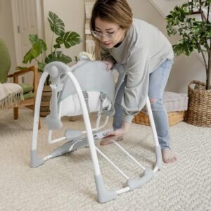 Inspiration 2-in-1 Baby Swing & Seat: Battery-Saving, Nature Sounds, 0-9 Months - Image 15