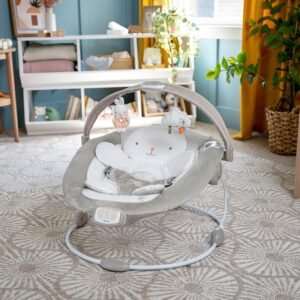 InLighten Twinkle Tails Bouncer by Ingenuity - Baby Bouncer Seat - Image 16