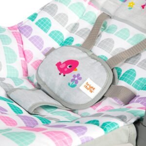 Bright Starts Rosy Rainbow Infant & Toddler Rocker with Vibrations – Unisex Baby Seat - Image 8