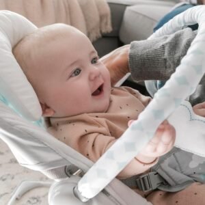 Goji Baby Bouncer Seat by Ingenuity - Vibrating, Deluxe, 0-6 Months - Image 5