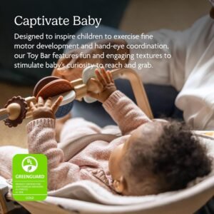 UPPAbaby Mira Wonder Wheel Toy Bar | Attach to Bouncer for Sensory Fun - Image 2