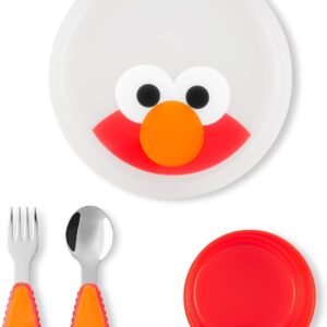 Skip Hop x Sesame Street Toddler Feeding 4-Piece Mealtime Set - Elmo